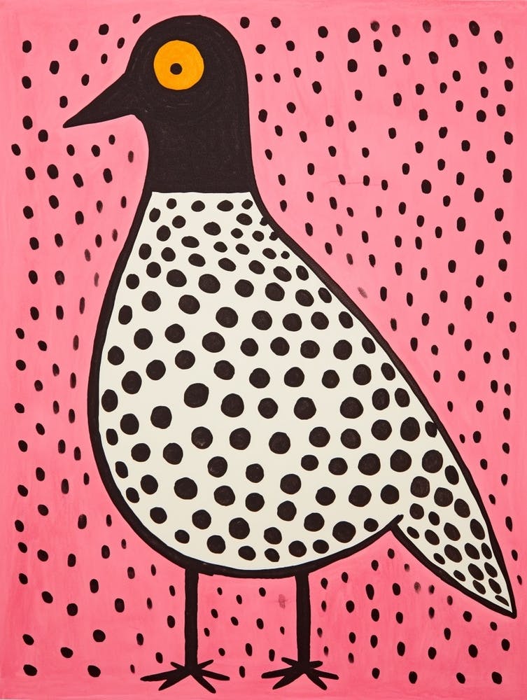 Pink Polka Dot Turkey 1