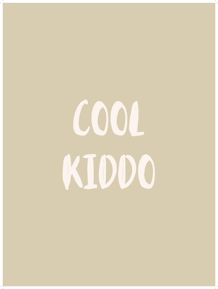 Cool Kiddo Print