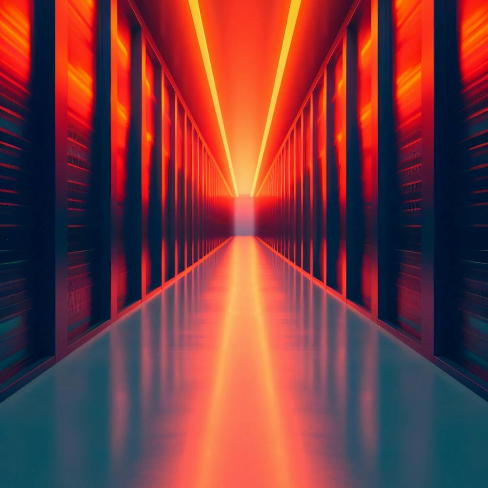 Image Of A Data Center