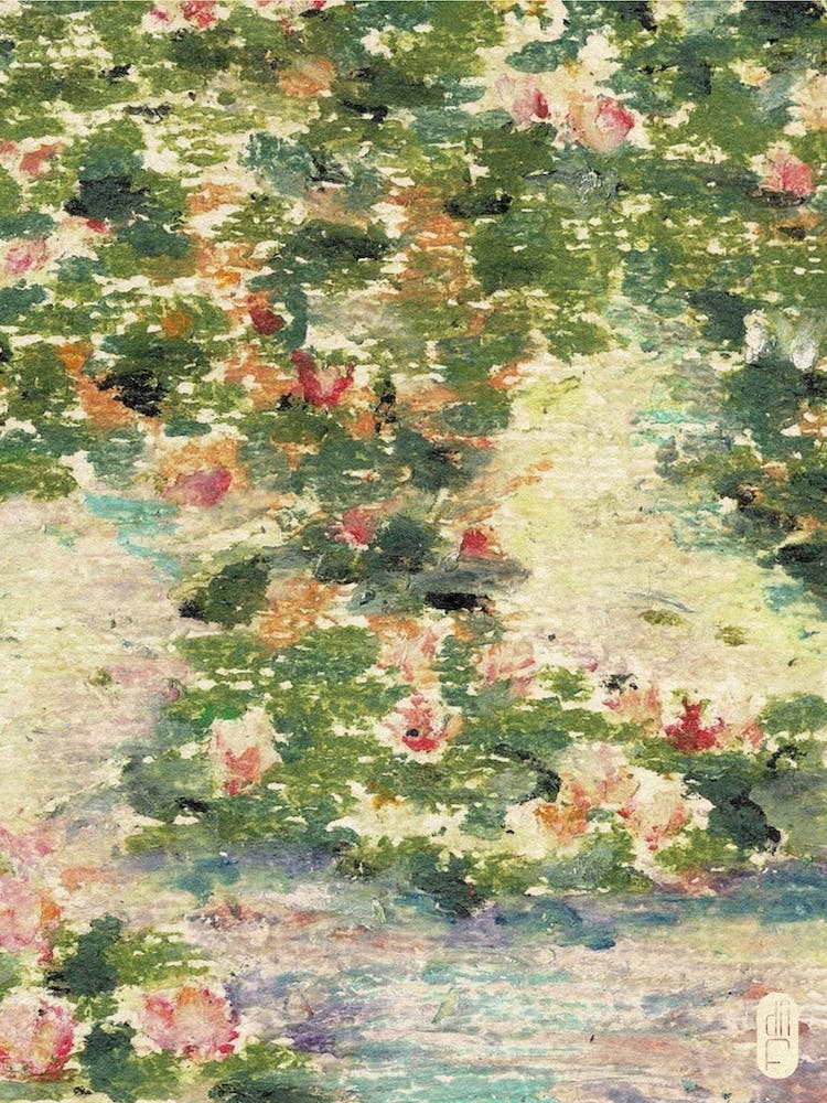 Homage To Monet's Waterlillies