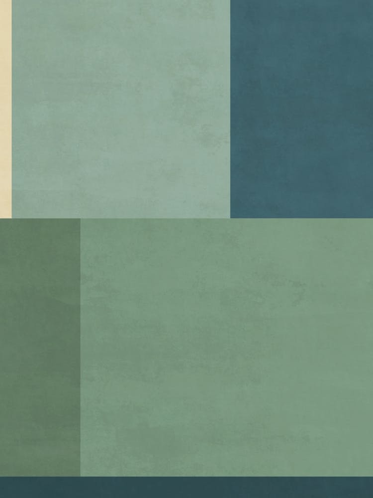 Peinture Abstraite - Vert 04