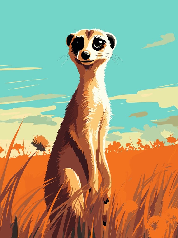 Meerkat in Savana 2