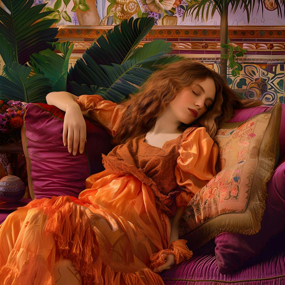 Repose in Amber