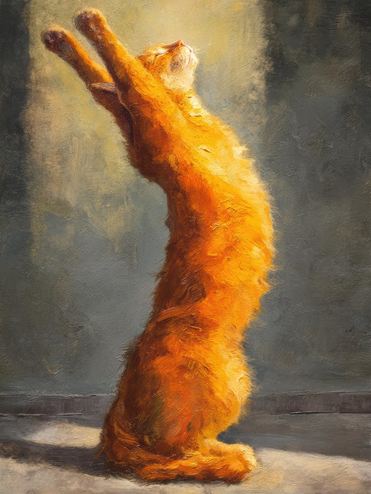 Orange Cat Yoga