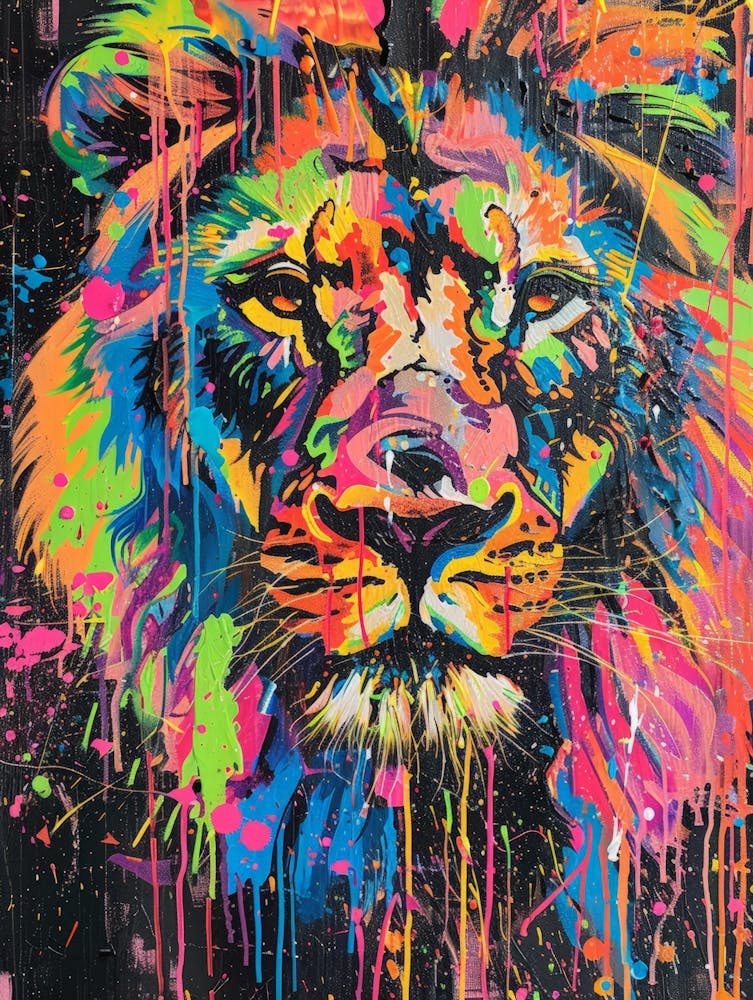 Lion Canvas Art