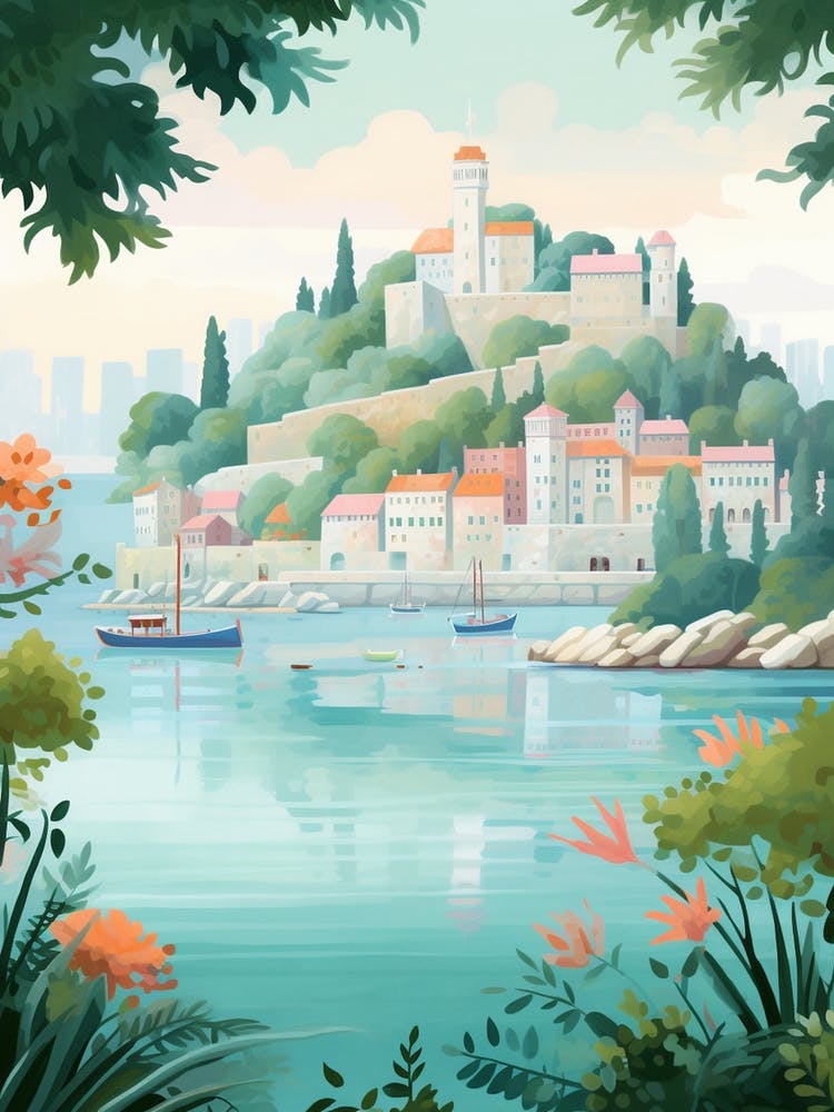 Korcula Croatia 1 Illustration