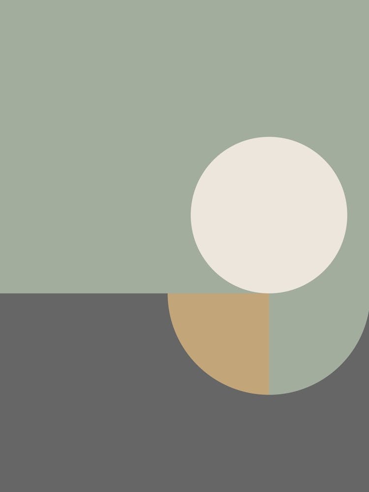 Gray Geometric Abstract