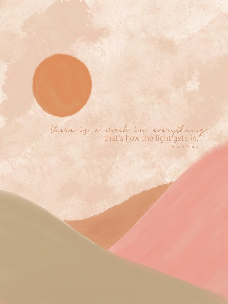 Soleil et Montagnes Leonard Cohen