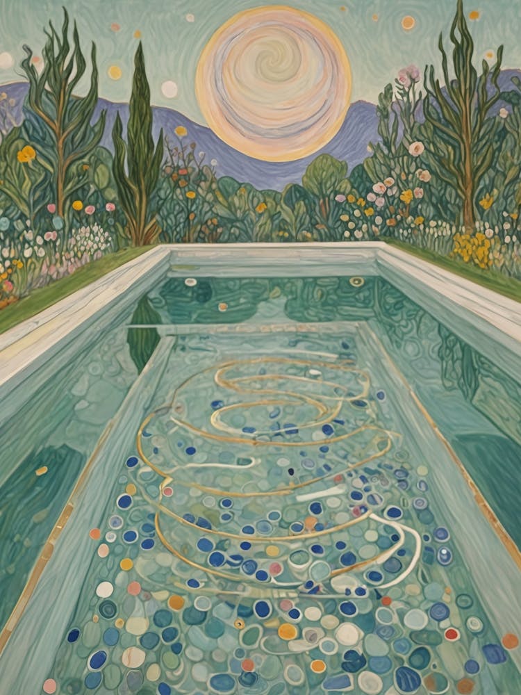 Pool im Garten