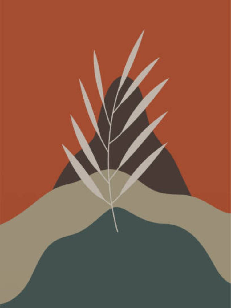 Tree In The Mountains
