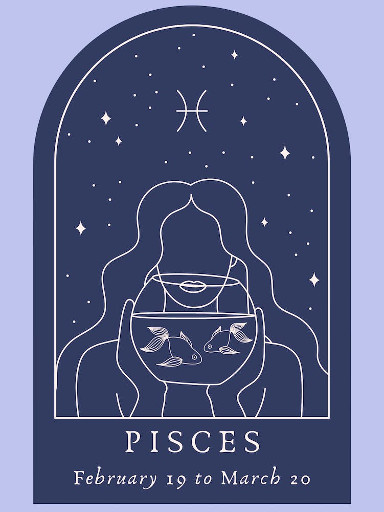 Pisces Blau