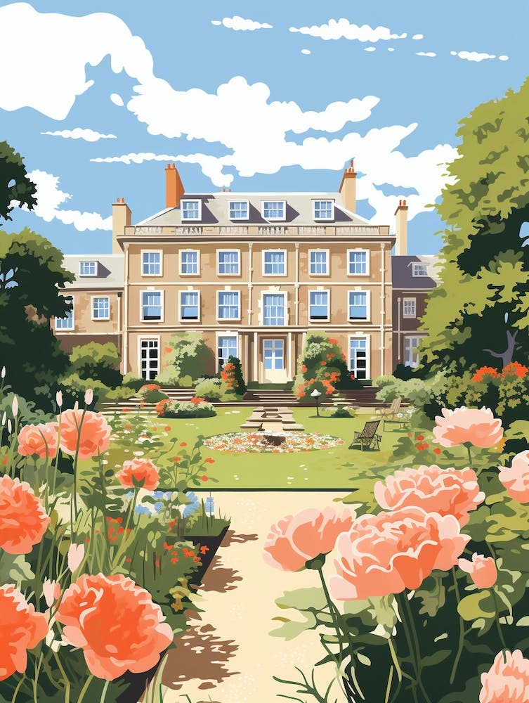 Mount Stewart House And Gardens United Kingdom 5 Illustration