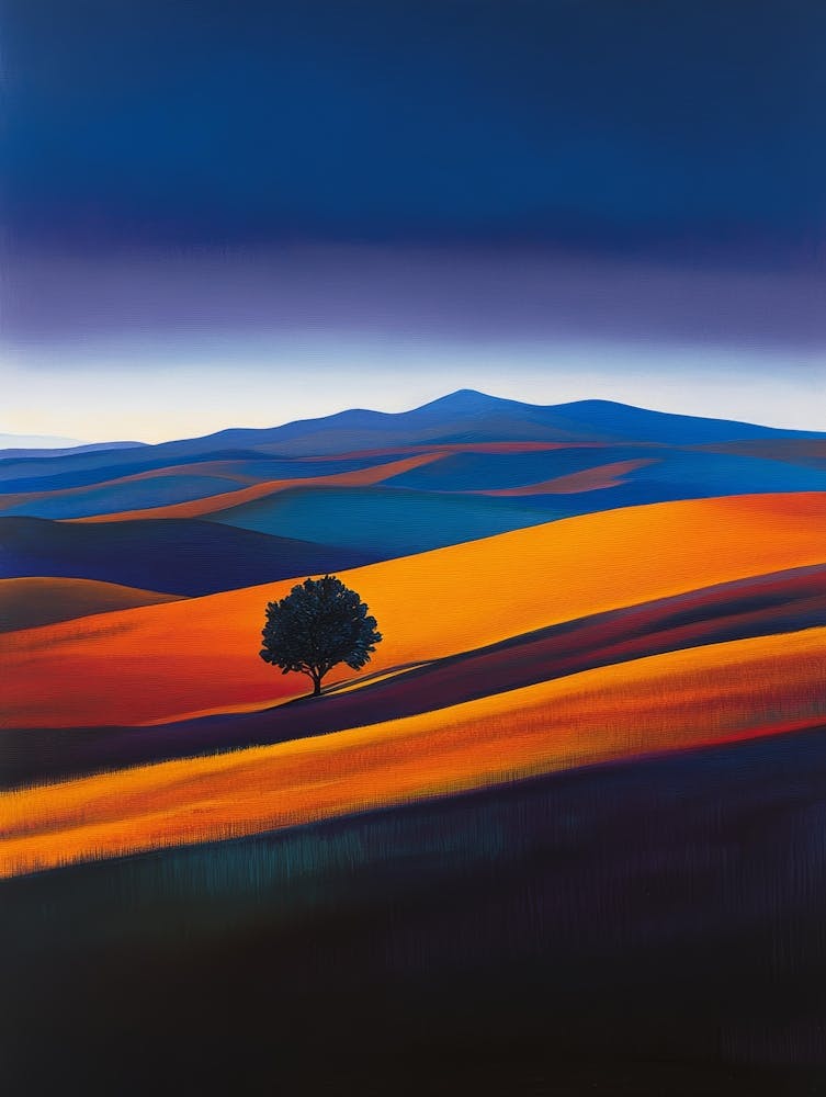 Tree In A Field 6
