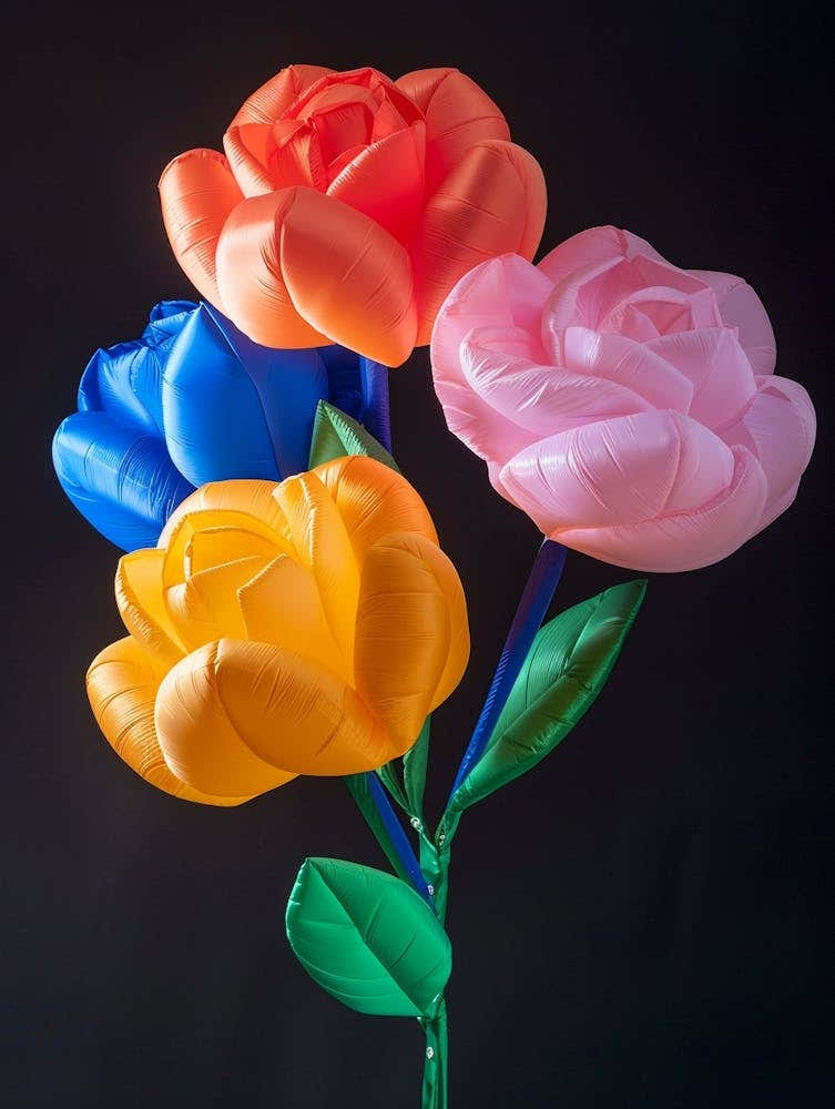 Bright Inflatable Flowers Camellia 2