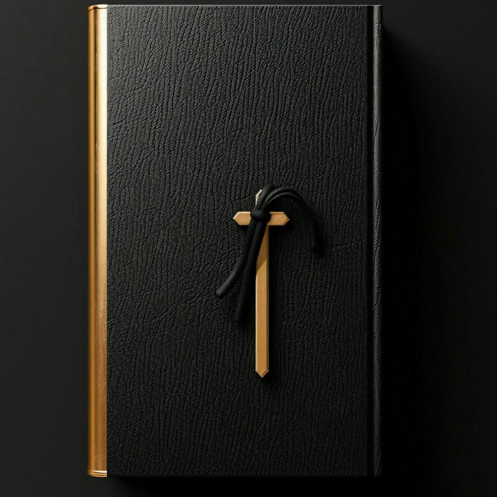 Book With A Wooden Handle