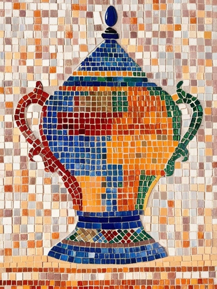 Mosaic Urn 1