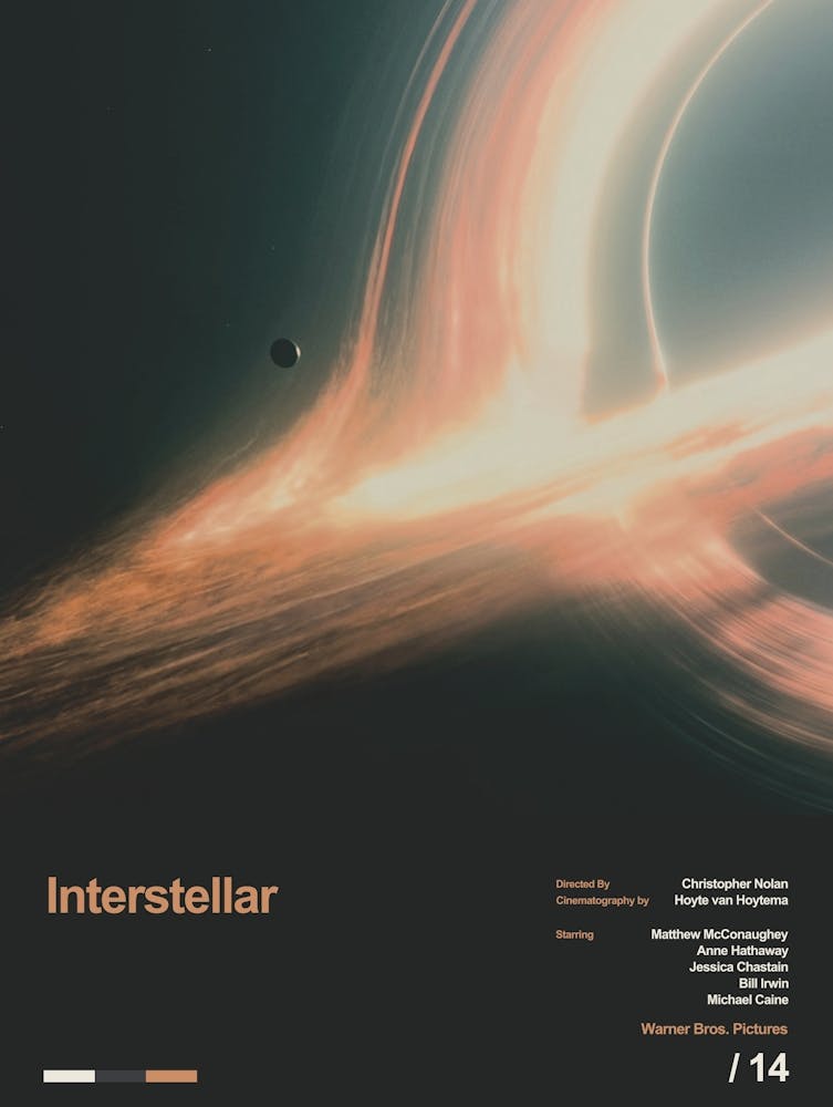 Interstellar - Interstellar black hole movie poster - Christopher Nolan Interstellar aesthetic