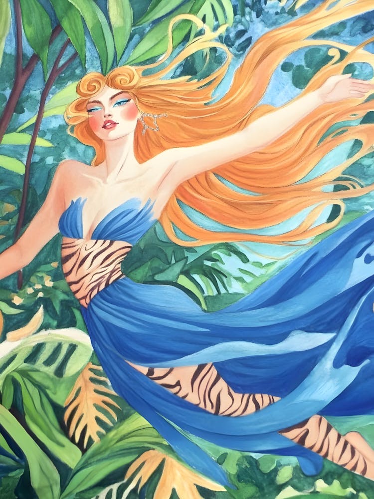 Mermaid In The Jungle