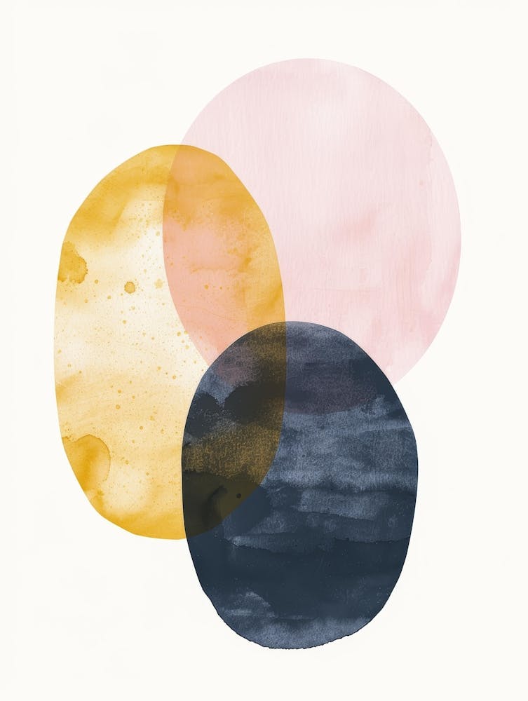 Abstract Circles Canvas Print 25
