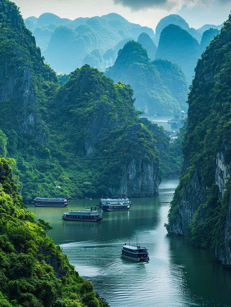 Halong Bay, Vietnam
