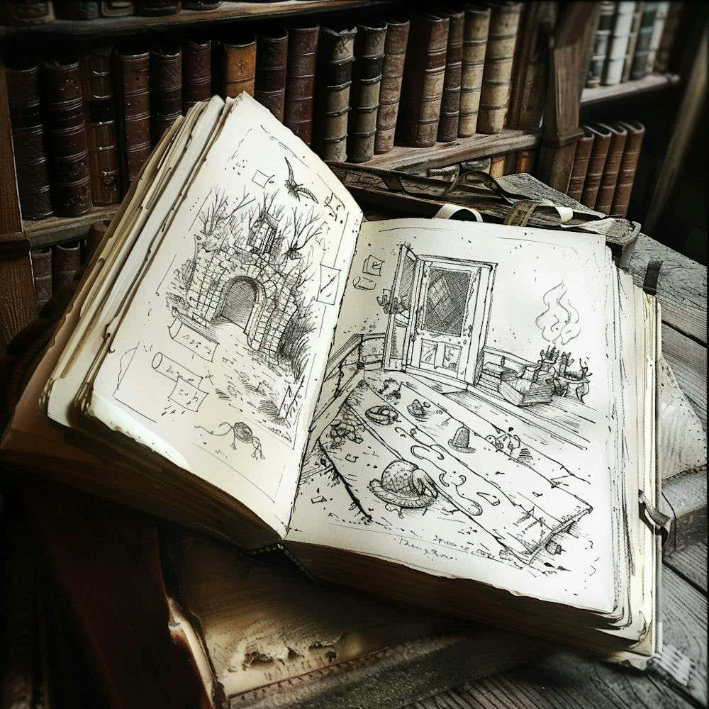 Sketch Of A Book
