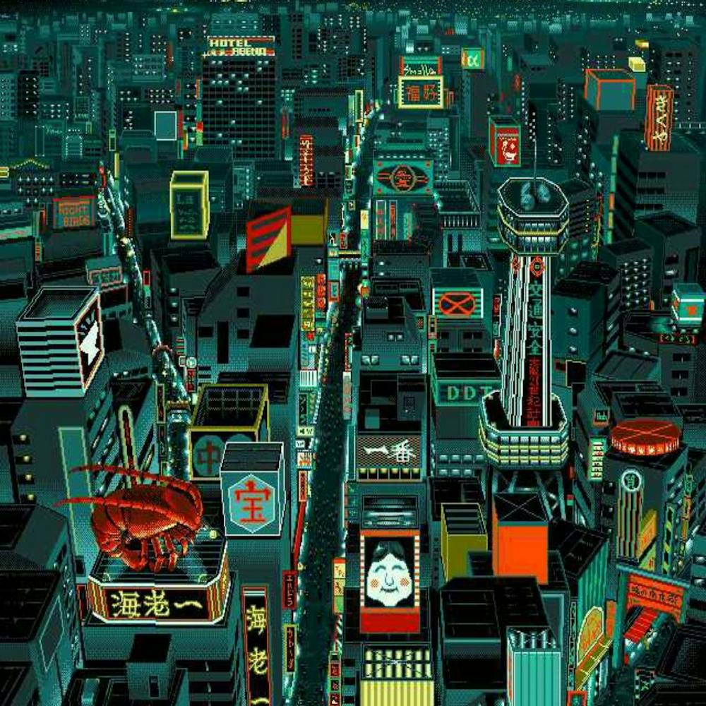 Art Cityscape Japanese