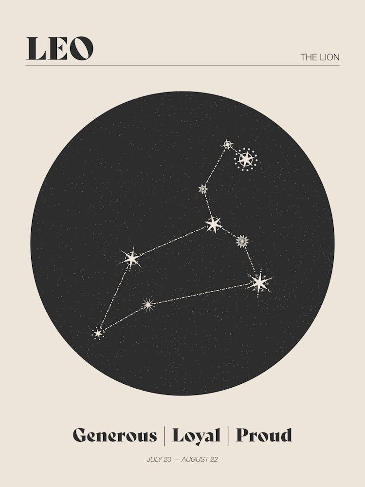 Astrology Constellation - Leo