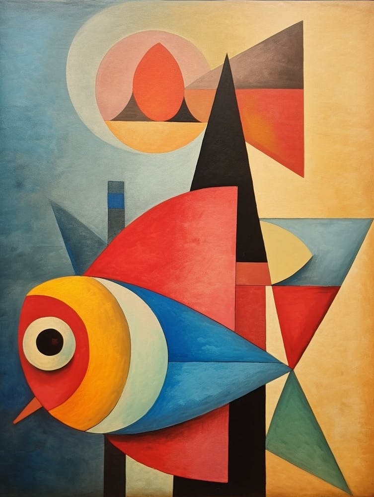 Fish Abstract Pop Art 7