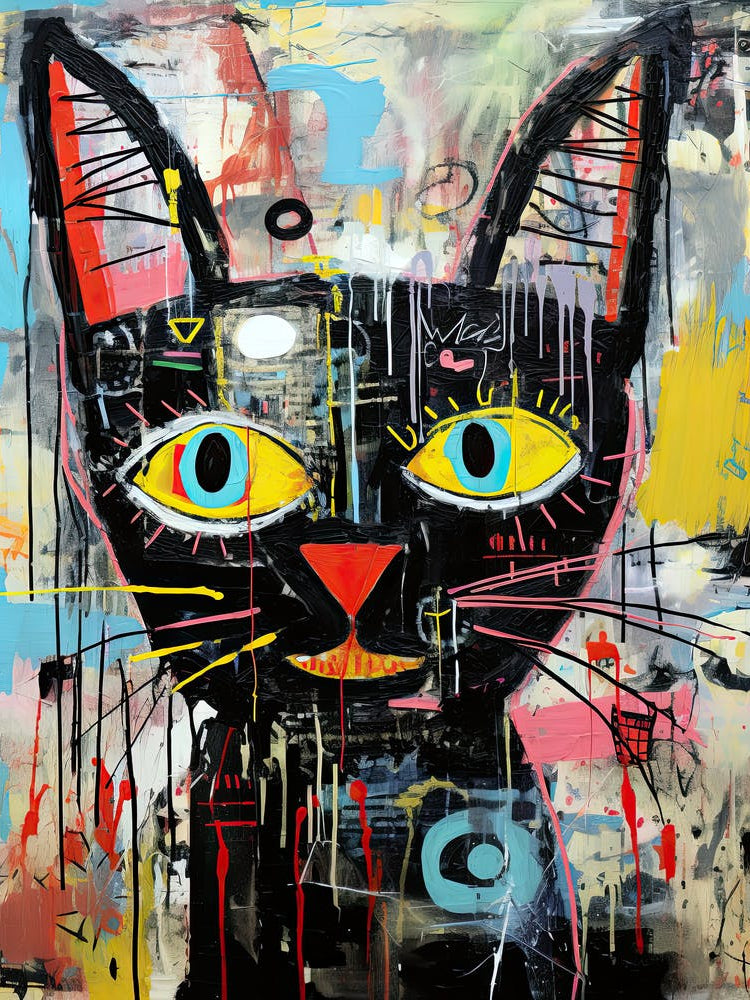 Cat Neo-expressionism