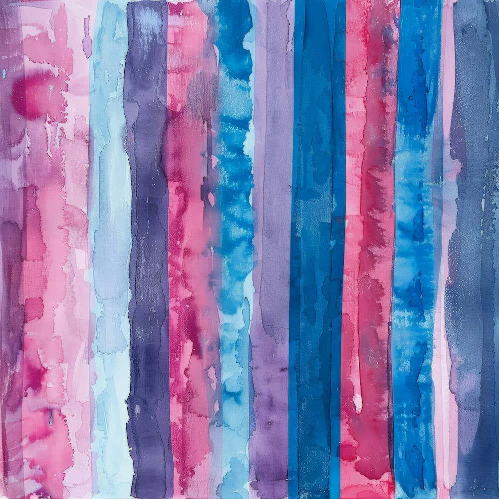 Blue And Pink Stripes