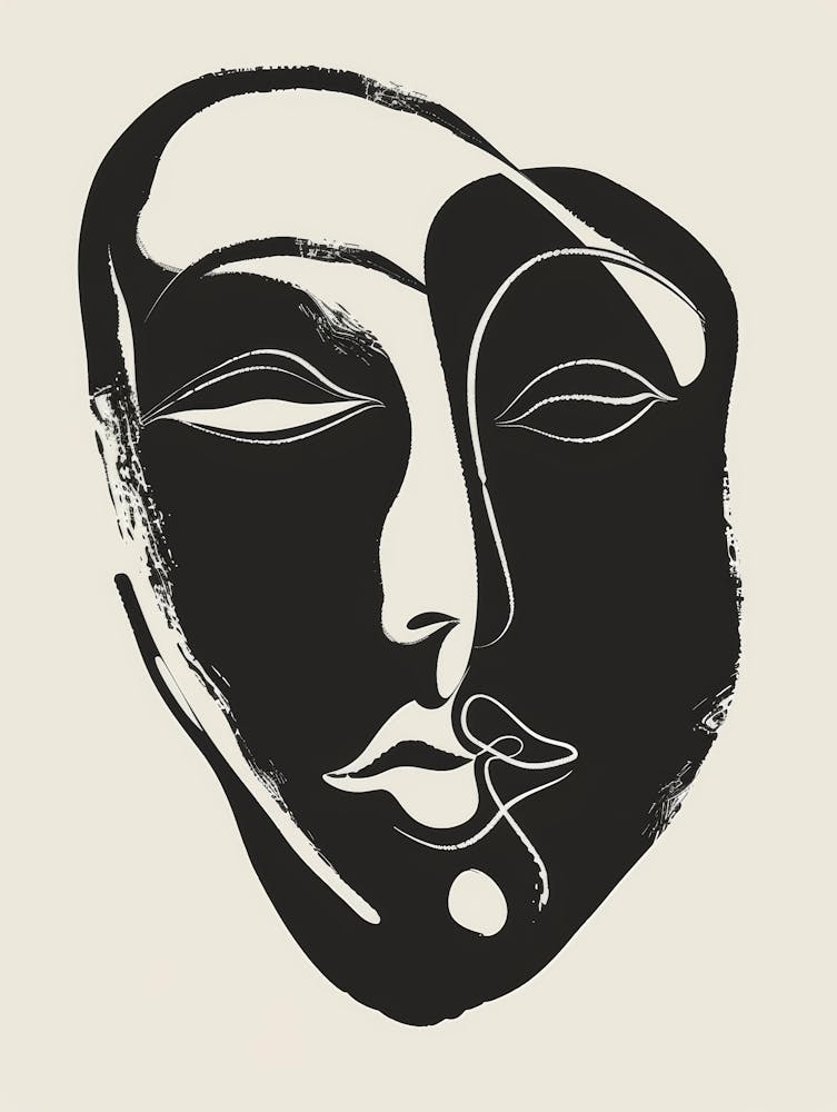 Masque de femme 1