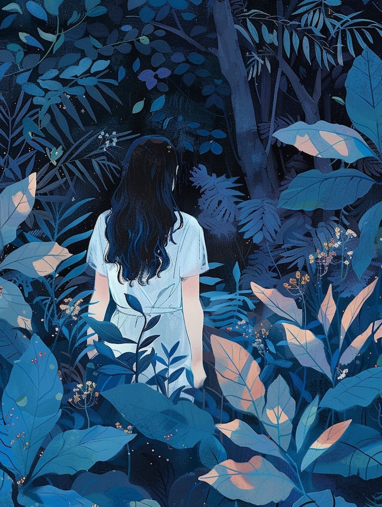 In The Garden Blue 3