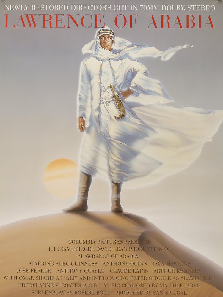 Lawrence of Arabia, Wall Print, Movie, Poster, Print, Film, Movie Poster, Wall Art,