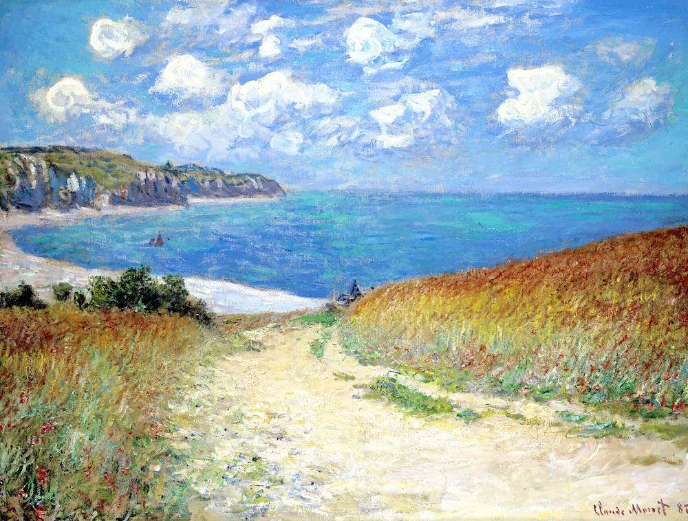 Claude Monet - At The Beach 1