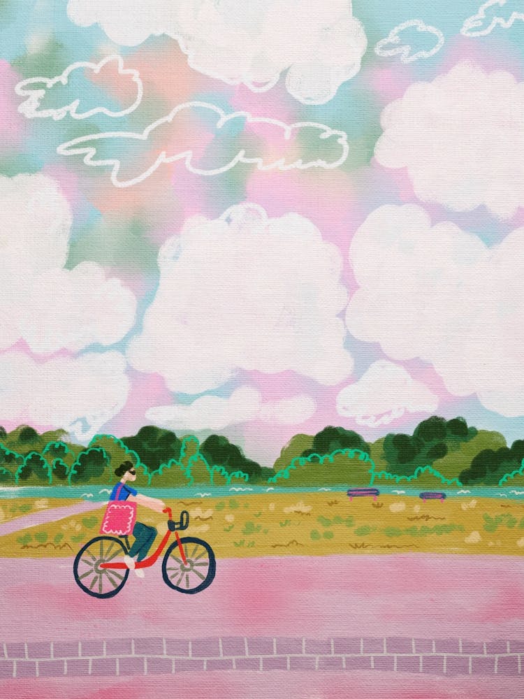 Girl On A Bike