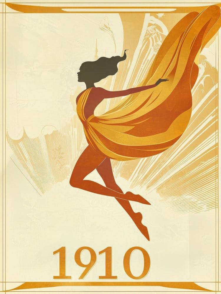 Aihrgdesign A Vintage Art Poster Of A 1910 Modern Dance Perfo 88ca2cb1 7a99 433a 950f 53140b0ebb10 1