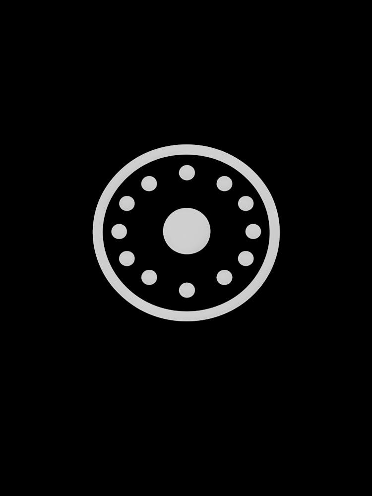 Black And White Circle 1