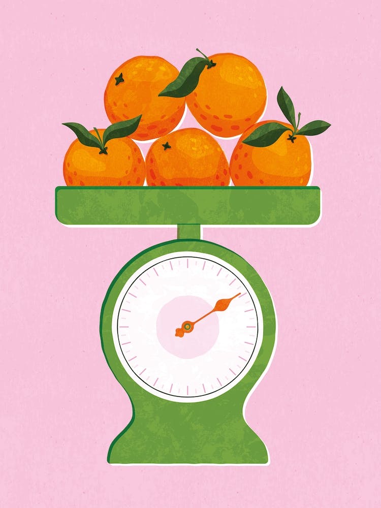 Oranges On Scales