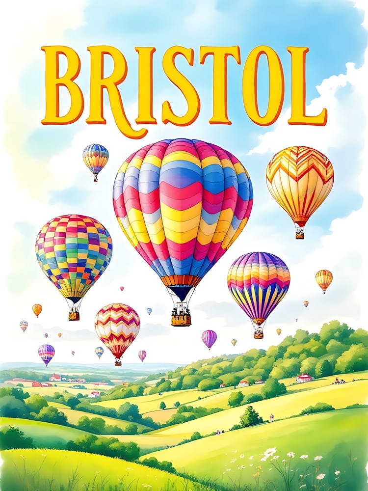 Bristol Retro Vintage Travel V 05