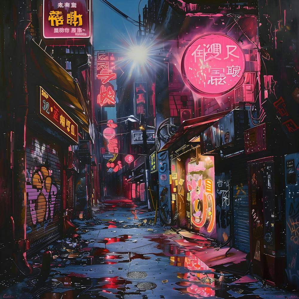 Neon City, Pop Surrealism, Lowbrow