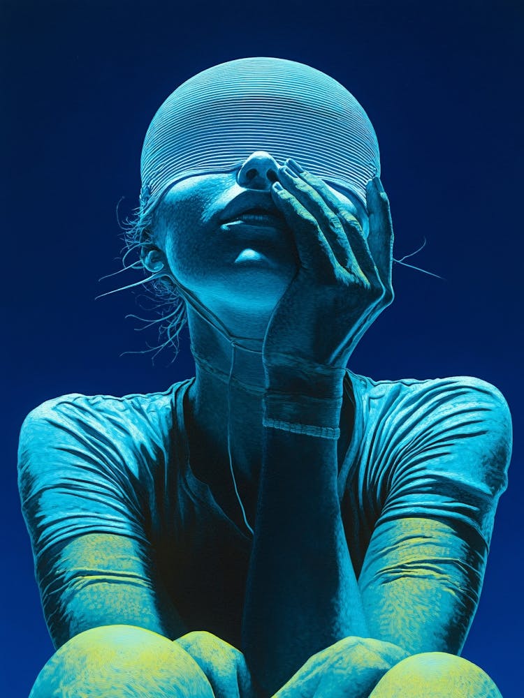'Blue Woman' 1