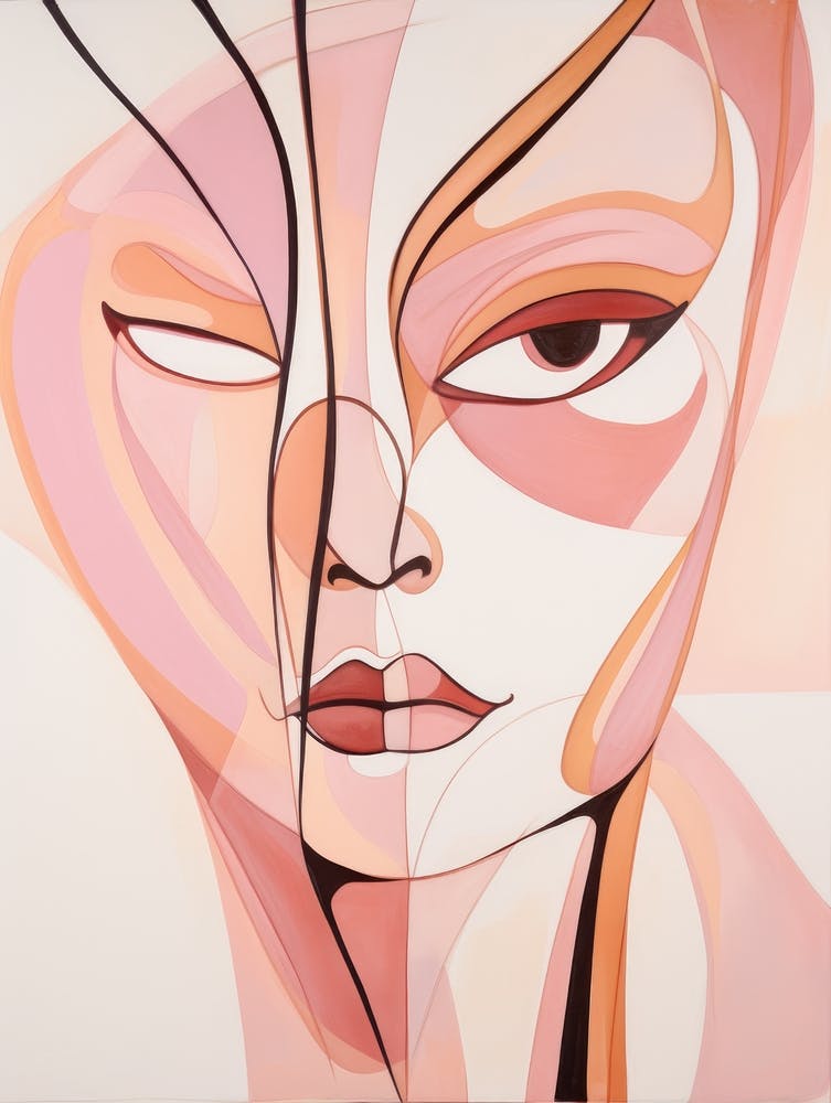 Abstract Portrait Of A Woman 29