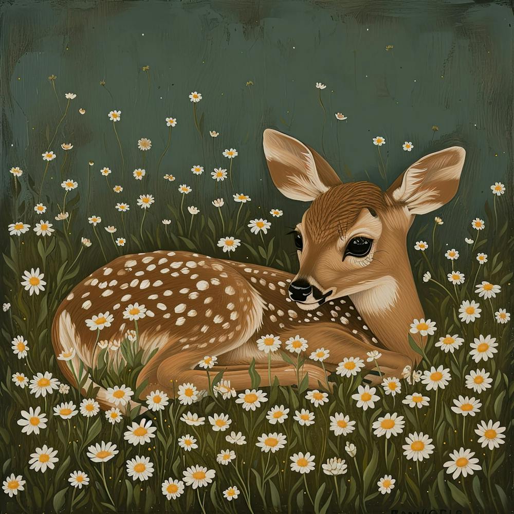 Fawn Fairycore Painting 5