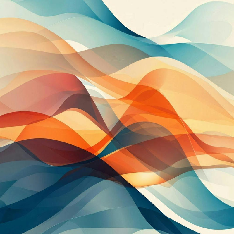 Abstract Wave Painting 5