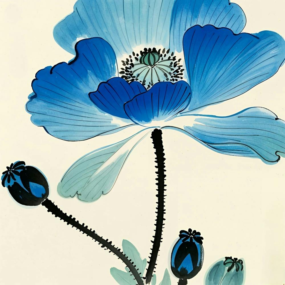 Blue Poppy