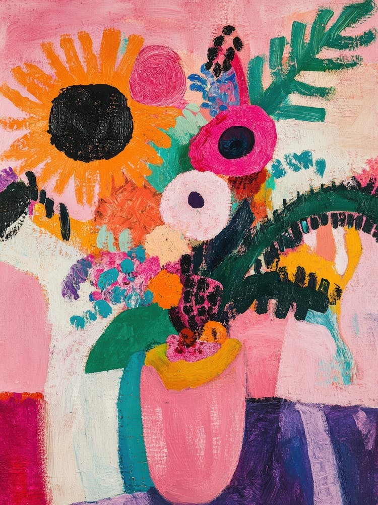 Flowers In A Vase 186
