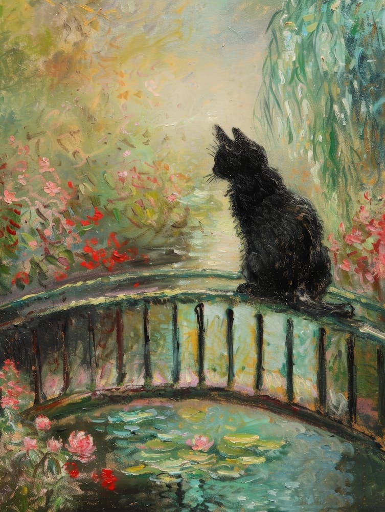 Cat On Bridge 3