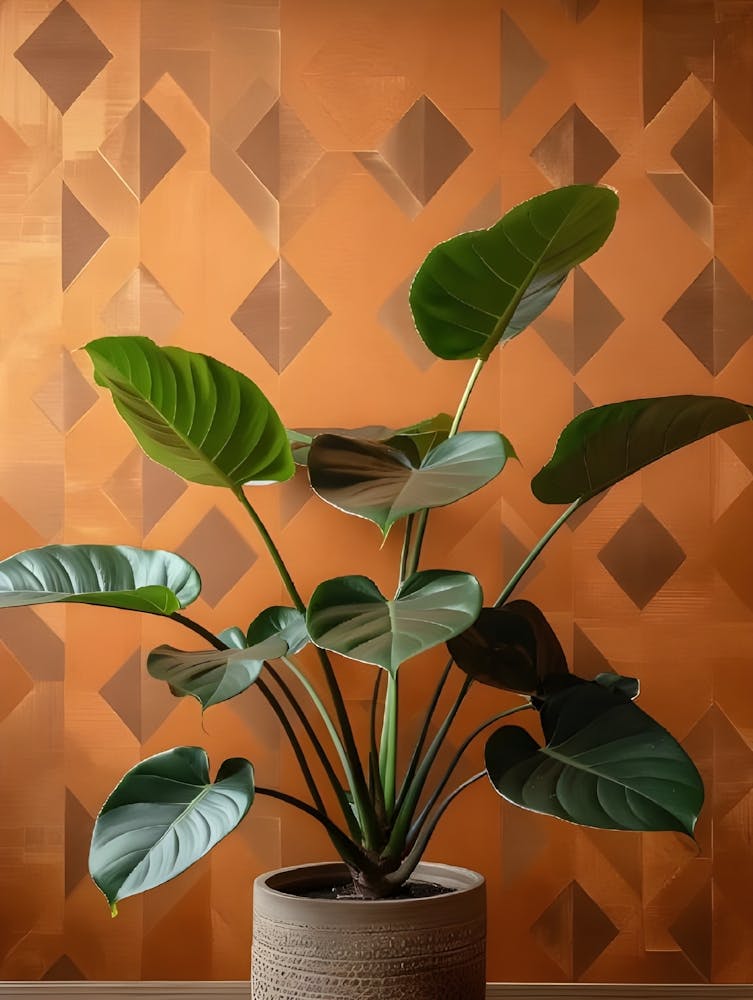 Geometric Wallcovering