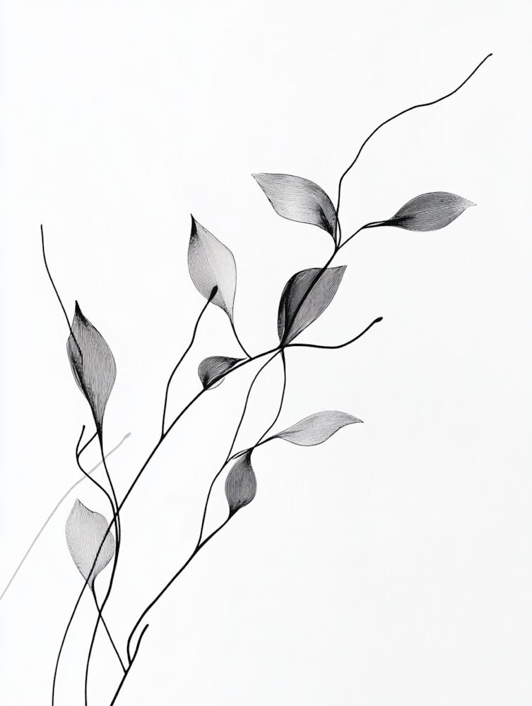 Leaf On A Branch