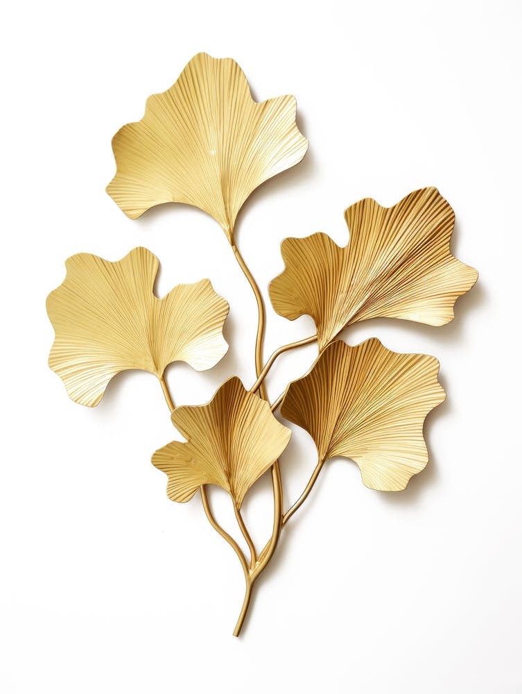 Ginkgo Leaf Wall Art 2